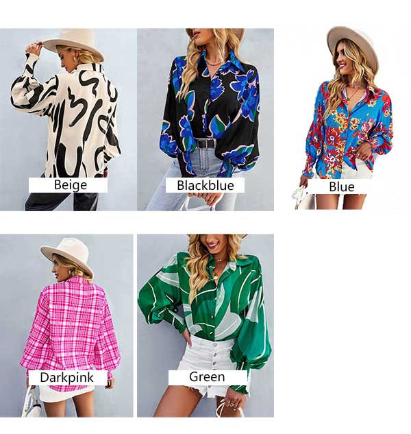Available Colors Button Down Shirts