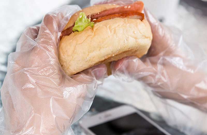 Food Grade PE Disposable Gloves4