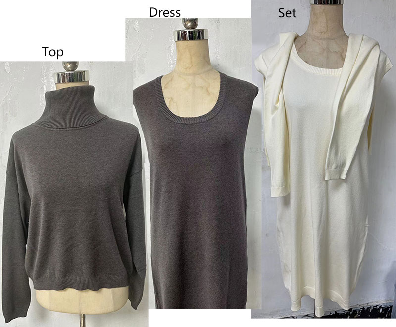 2 Piece Sweater Skirt Set Detail