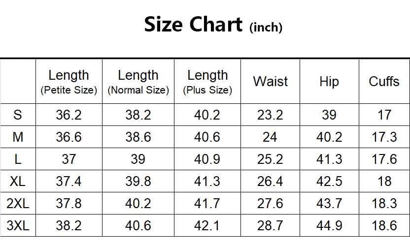 Size Chart 01