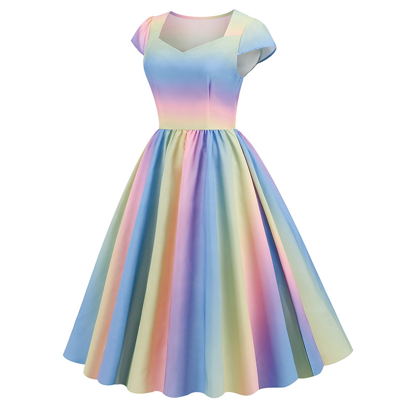 Rainbow Dress 01-1