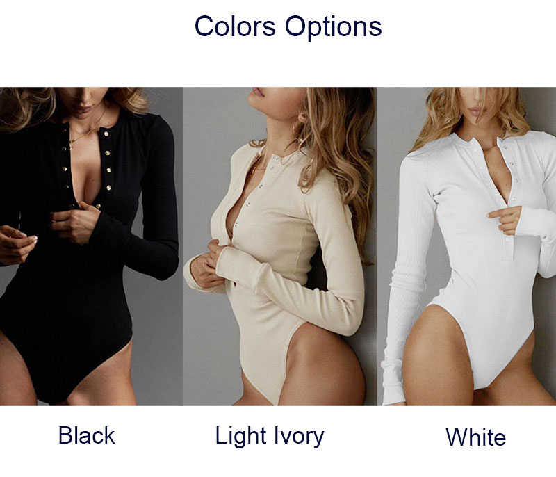 Women's Bodysuit Colors Options