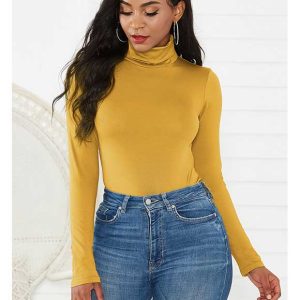 long sleeve bodysuit 01 Goldenrod1