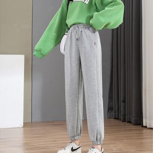 Fleece Lined Sweatpants Womens Thick Sherpa Lined Pants